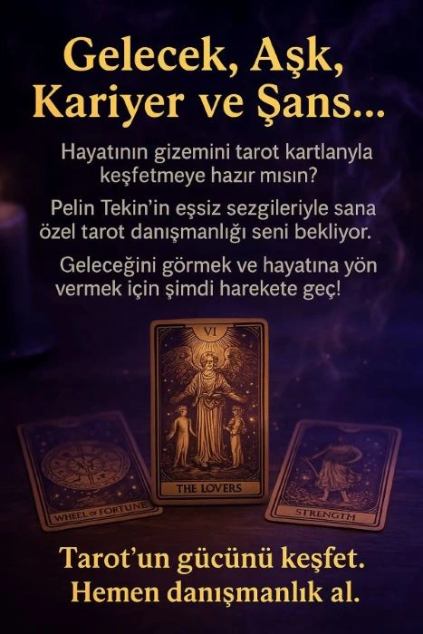 Falcı Pelin Tekin - Tarot Falı ve Spiritüel Danışmanlık